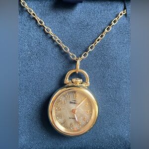 Shinola Petoskey Runwell Watch Pendant Necklace